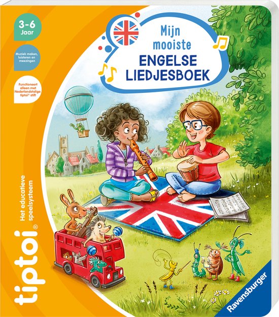 Foto: Tiptoi mijn mooiste engelse liedjesboek