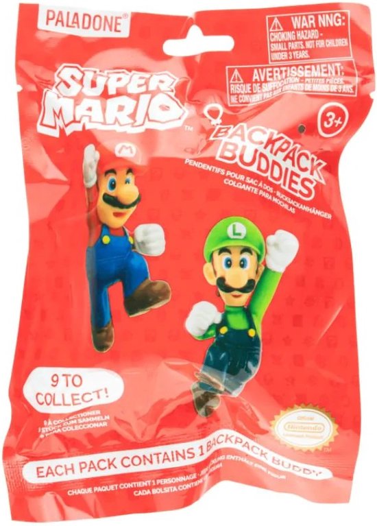 Nintendo - Super Mario Backpack Buddies