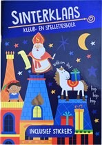 A4 Kleur en activiteitenboek Sinterklaas