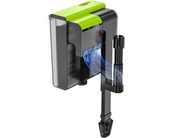 Extern Filter met UVC- 4 in 1 - Regelbaar debiet - Hang op Filter - 450L/h - Watervalfilter - voor 10-100L Aquariums