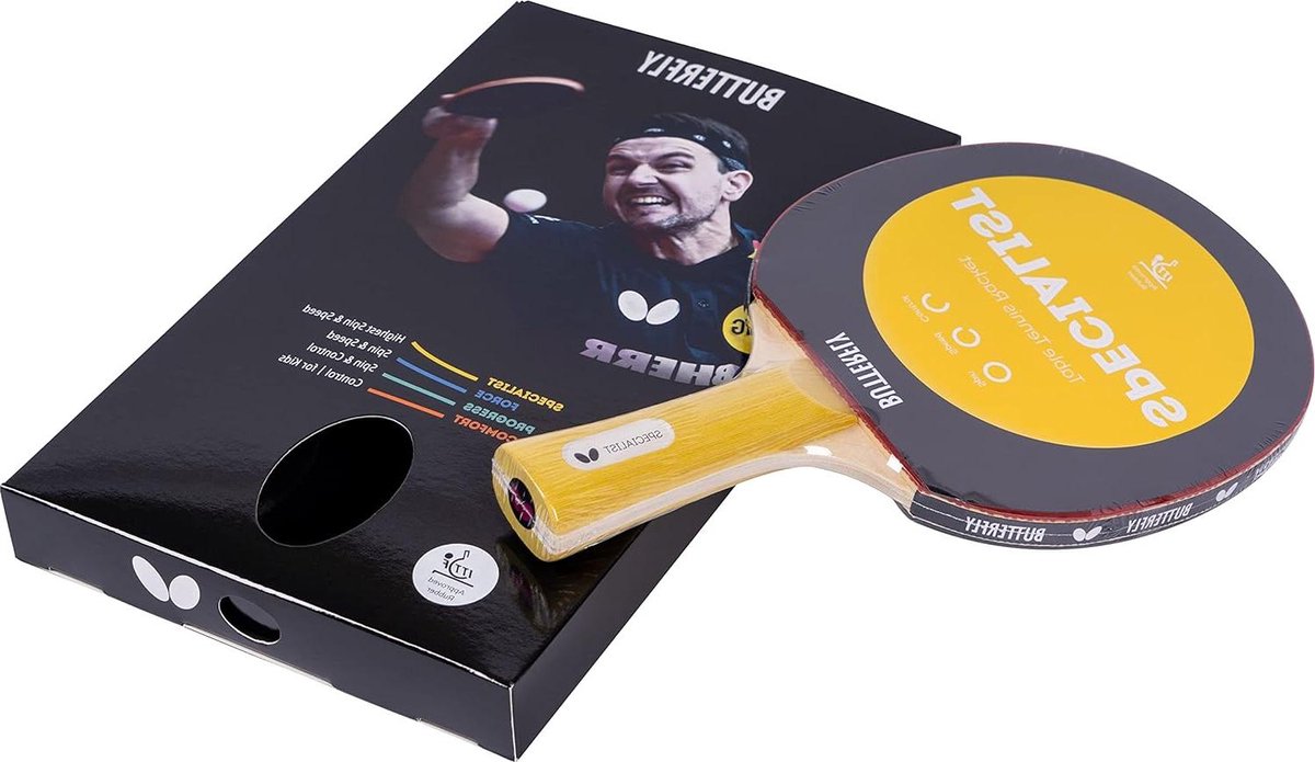 Speciaal Tafeltennisbatje - Maat één - Beste Kwaliteit