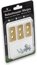 Lames de tondeuse robot To the South en titane pour Worx Landroid M WR141E - Lot de 3
