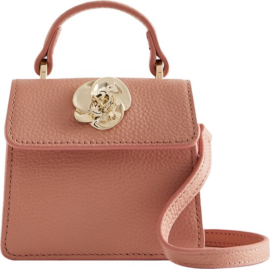 Ted Baker Roslie Mini handtas Leer 12 cm Dames pink bol