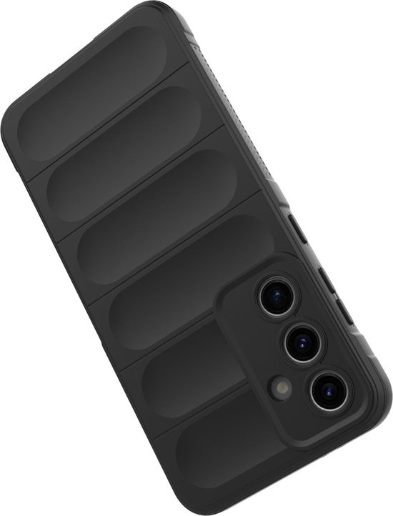 Coverup Case - Convient pour Samsung Galaxy S24 FE Case - Coverup Hands On Rugged Back Cover - Zwart