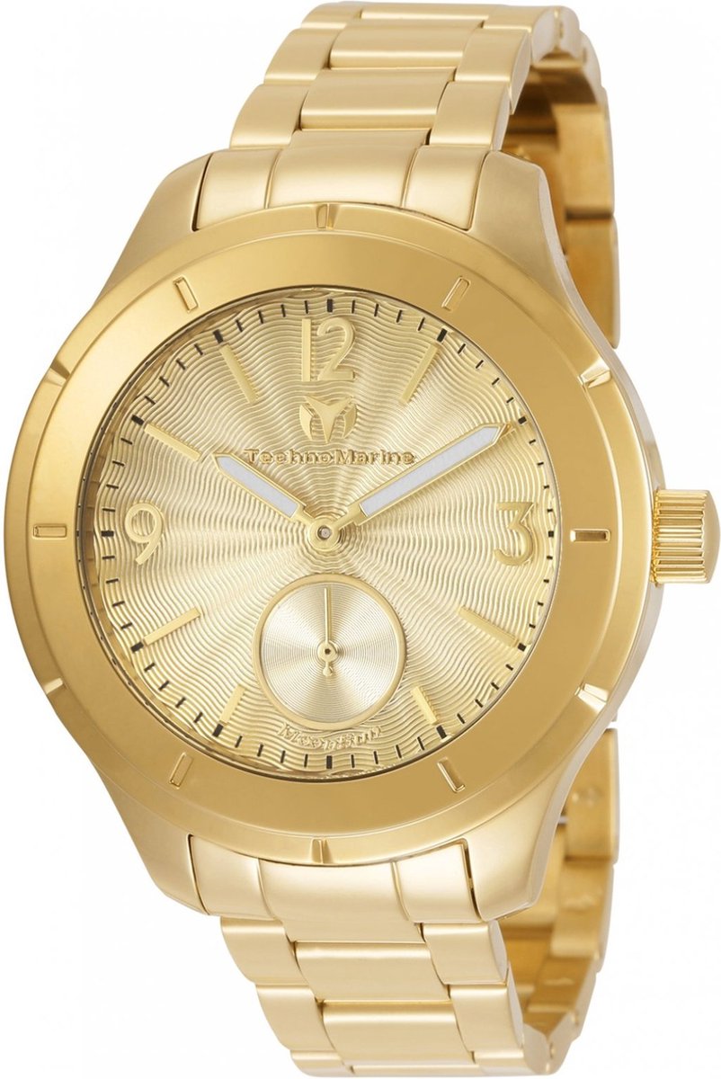 TechnoMarine MoonSun TM-117030 Heren Quartz Horloge - 42 mm