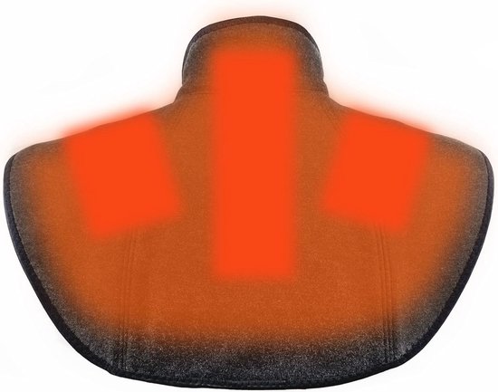 Gezellig Infrarood Warmtekussen voor Nek en Schouders met 3 Temperatuurstanden - Mobiel en Wasbaar van LifeGoods — afbeelding 2