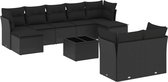 vidaXL-10-delige-Loungeset-met-kussens-poly-rattan-zwart