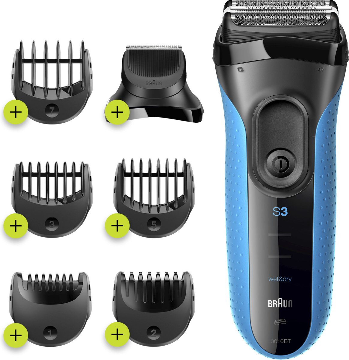 Braun Series 3 Shave&Style 3010BT - Elektrisch - Braun - €104,99