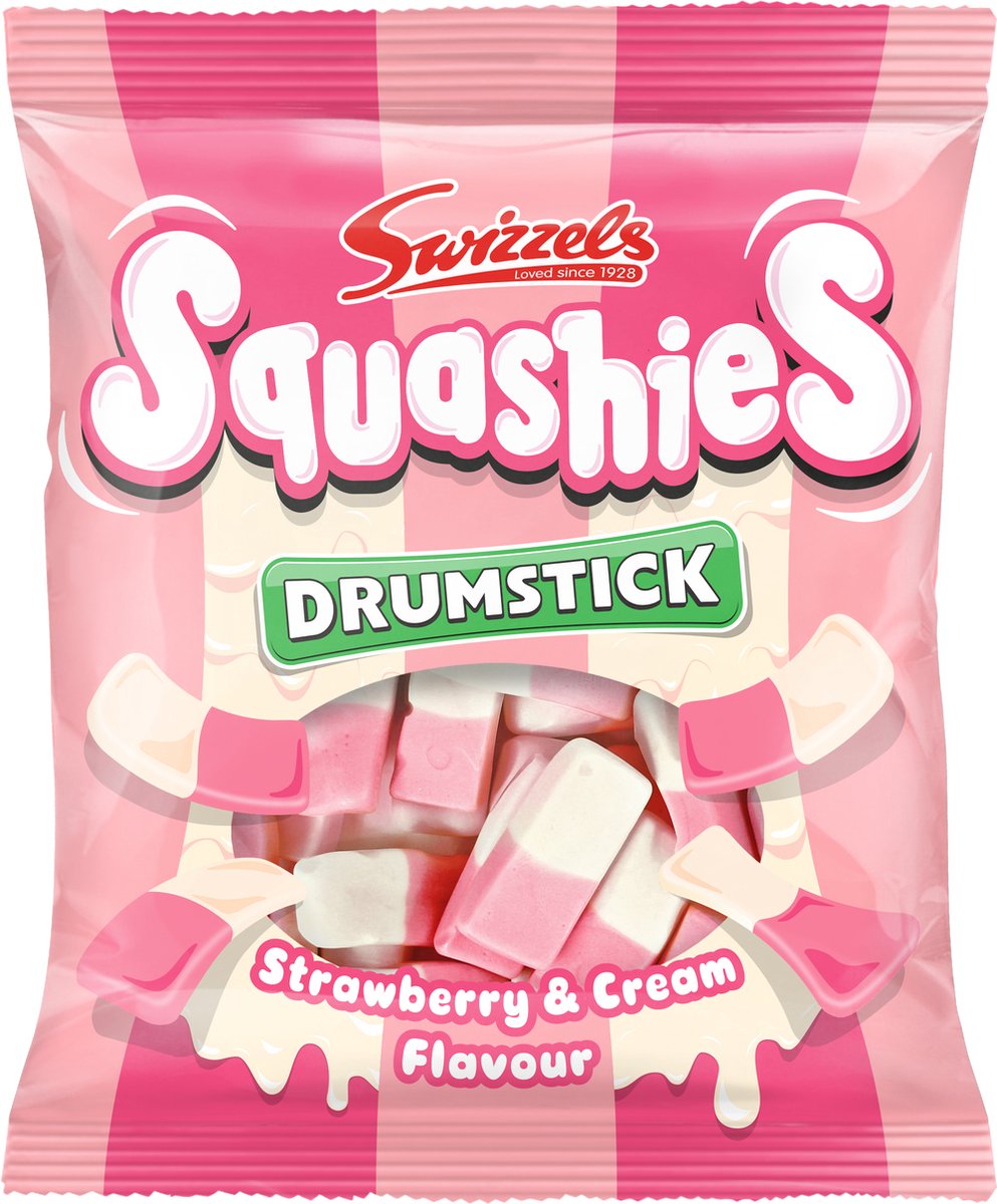 Squashies Strawberry & Cream (12 x 120g)