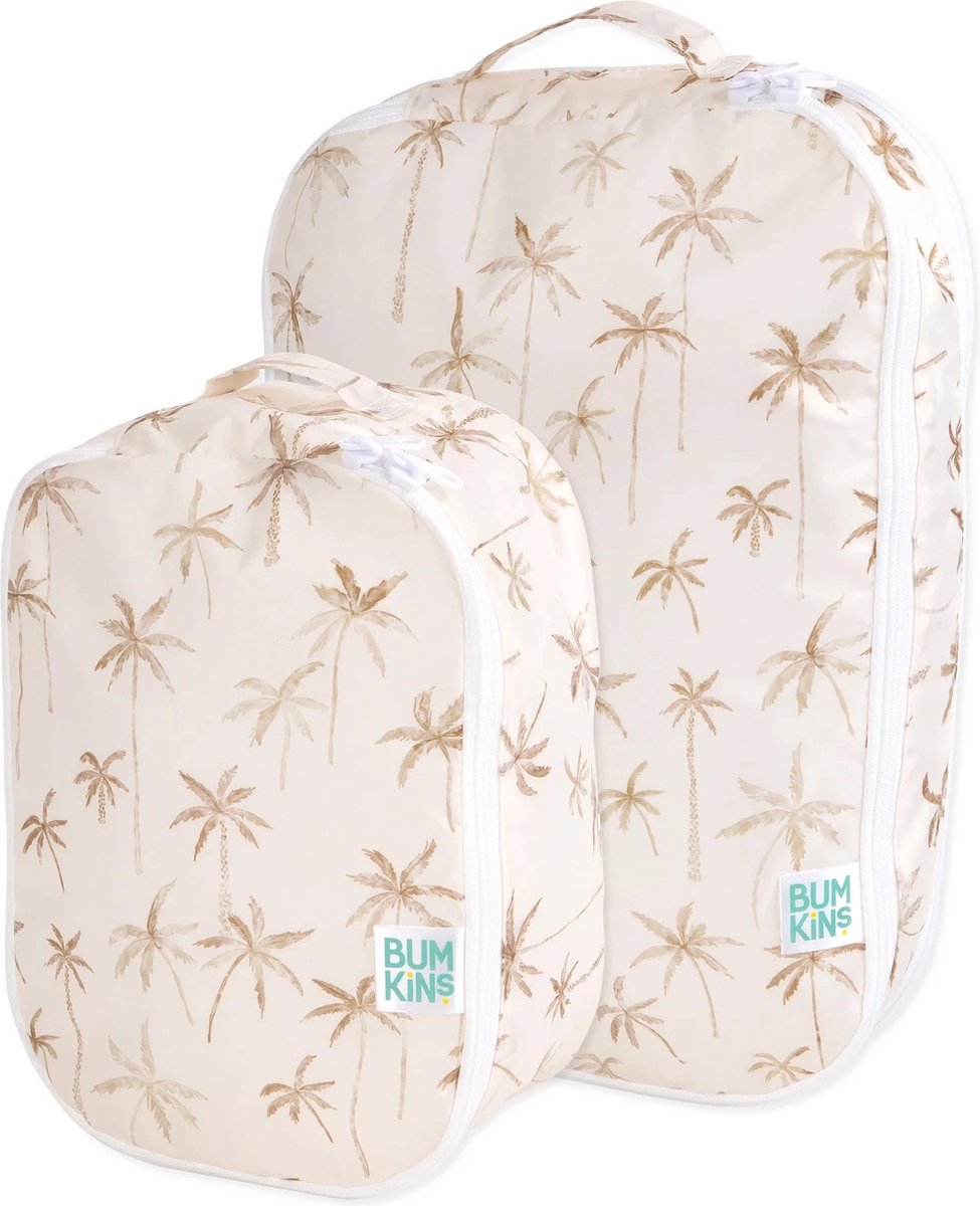 Bumkins - Packing Cubes (2 stuks) - Palm Daze