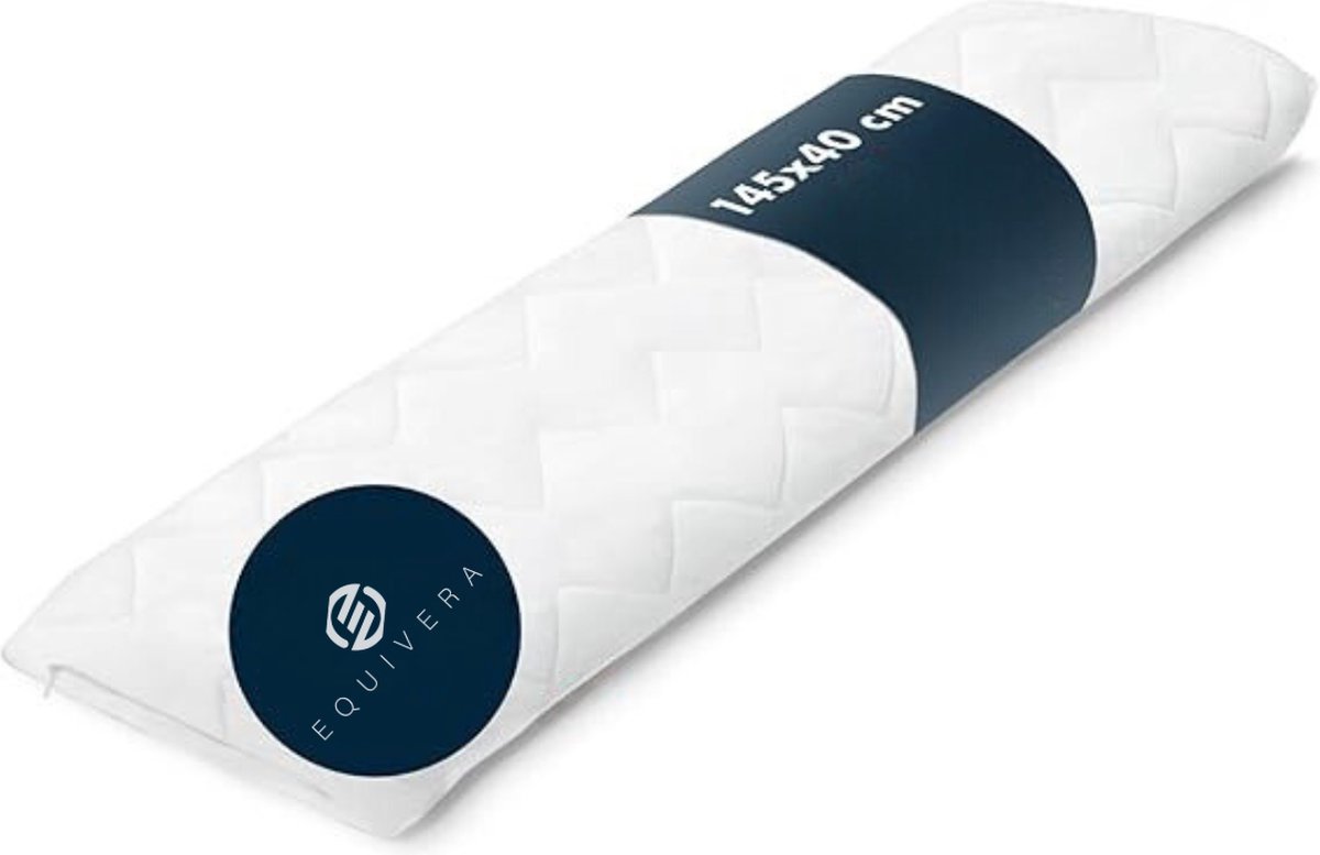 Goedkoopste Equivera Zijslaapkussen Volwassenen - Zijslaapkussen - Lichaamskussen Zijslaper - Zijslaap Kussen Volwassenen - Zwangerschapskussen - Voedingskussen - Borstvoedingskussen - Body Pillow - Voor een comfortabele nachtrust!