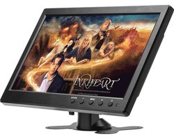 Draagbare 10,1 inch LCD-monitor voor Computer en Bewaking met Meerdere Ingangen