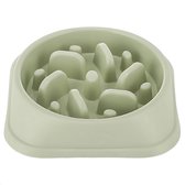 JAXY - Anti Schrokbak - Slowfeeder Hond en Kat - Voerbak - Anti-Slip Schrokbak - Voerpuzzel - Anti Schrok Hondenvoerbak - Slow Feeder Honden Voerbak - ⌀ 20,3 cm - Mintgroen