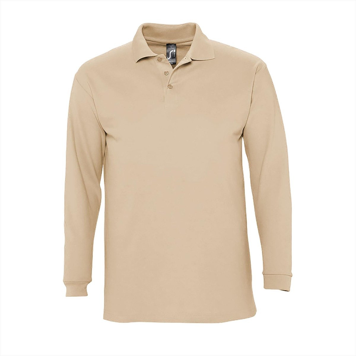 SOL'S Long Sleeve Polo Winter II L549 - Sand - L