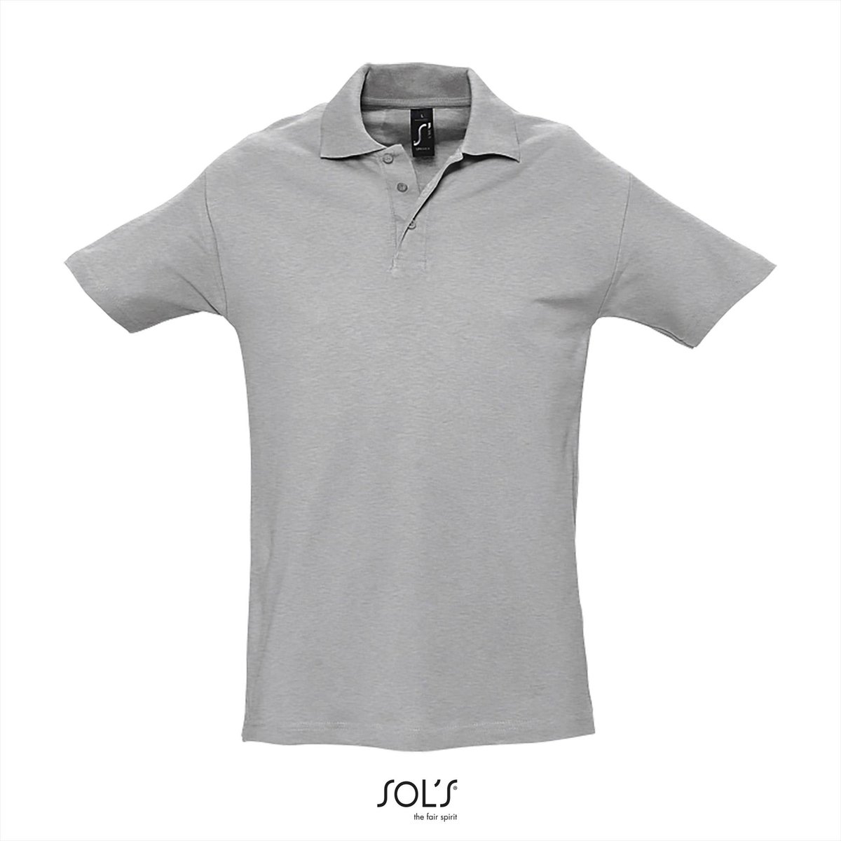 SOL'S Polo Spring II L562 - Grey Melange - XXL