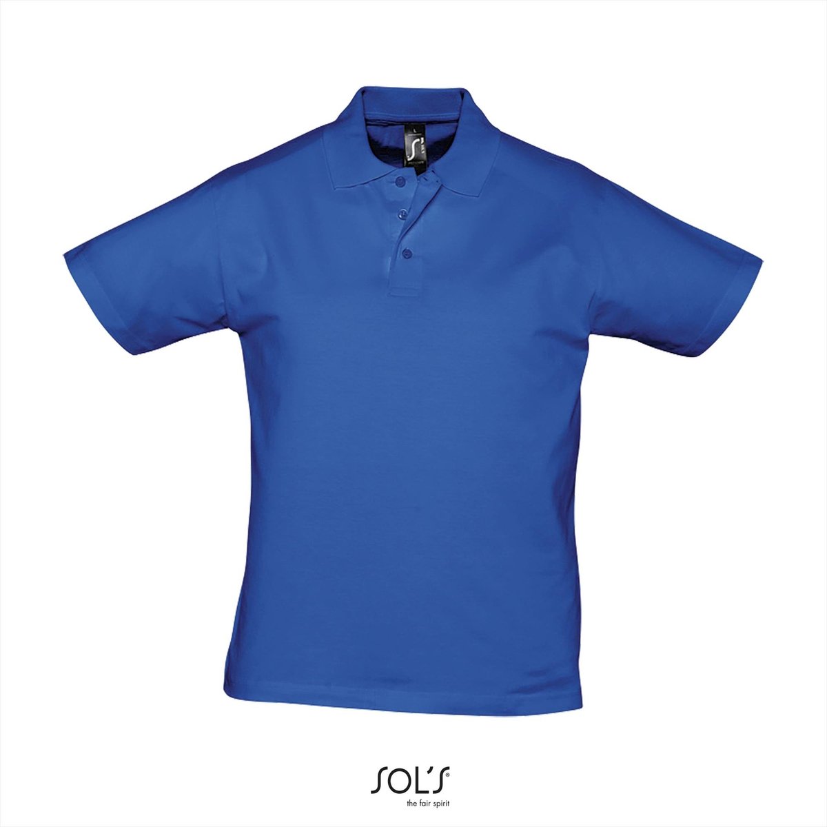 SOL'S Men´s Jersey Polo Shirt Prescott L538 - Royal Blue 241 - XL