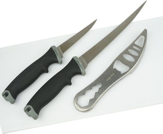 Couteau de pêche Rupert à filet - Bois de cerf - Lamoureux & Sons