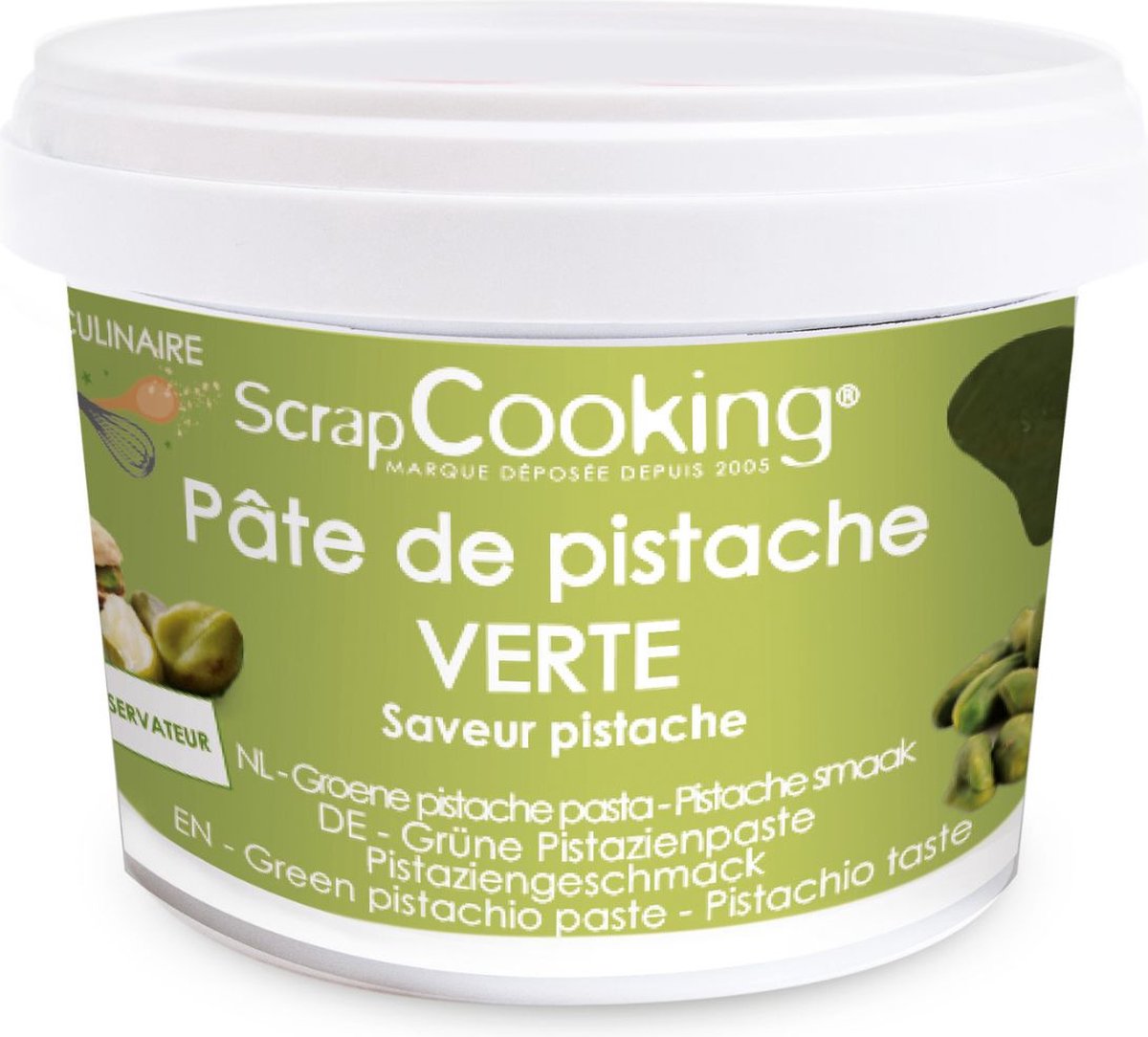 ScrapCooking Smaakpasta Groene Pistache 200g