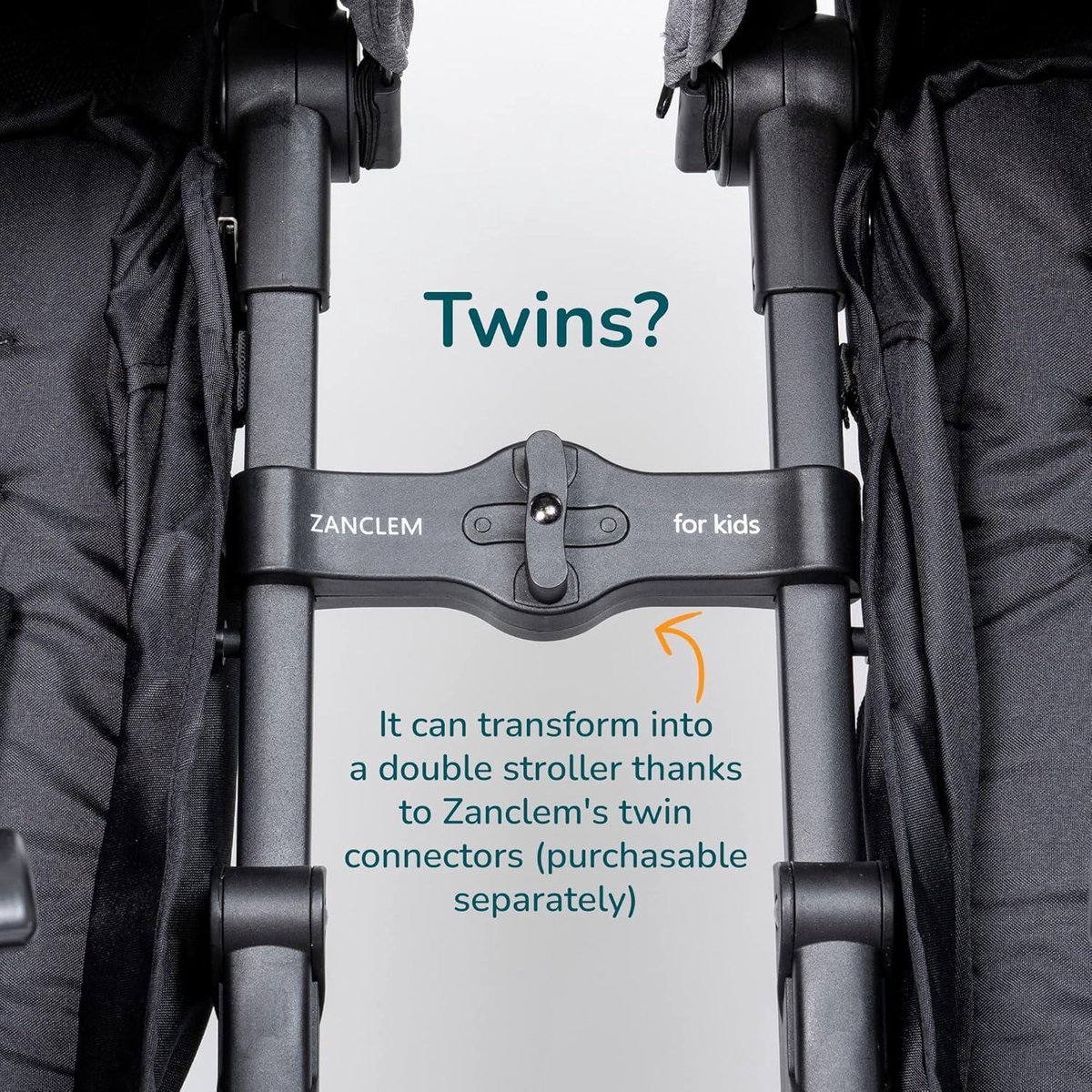 Kinderwagen Buggy Veer 0+ Ultra Lichtgewicht - Reisfauteuil Van 6 Maanden Tot 25 Kg - Compact & Lichte 5-Puntsgordel - Luchtbagage & Baby Stroller Lightweight Reclinable Buggy inklapbaar vliegtuig – foto 3