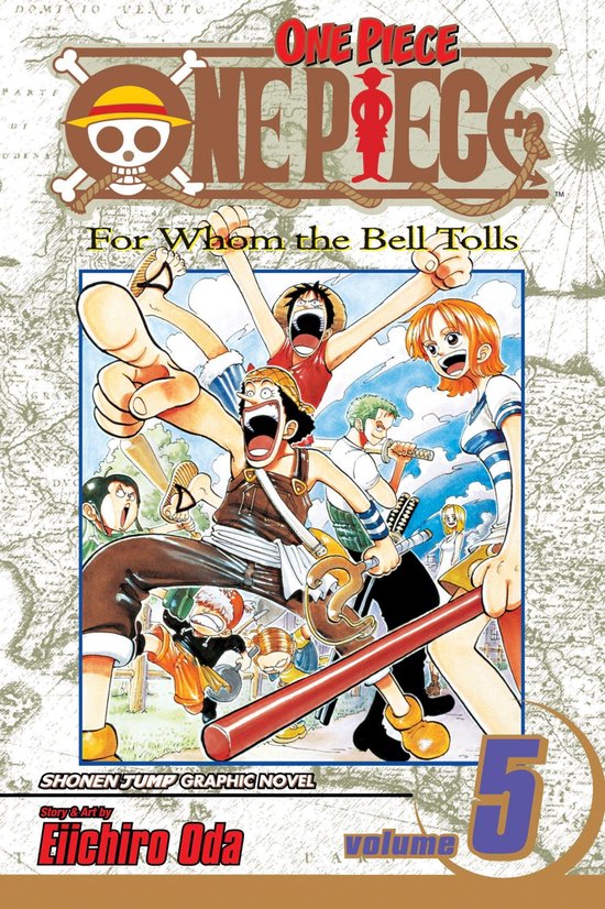 One Piece, Vol. 5 - cover