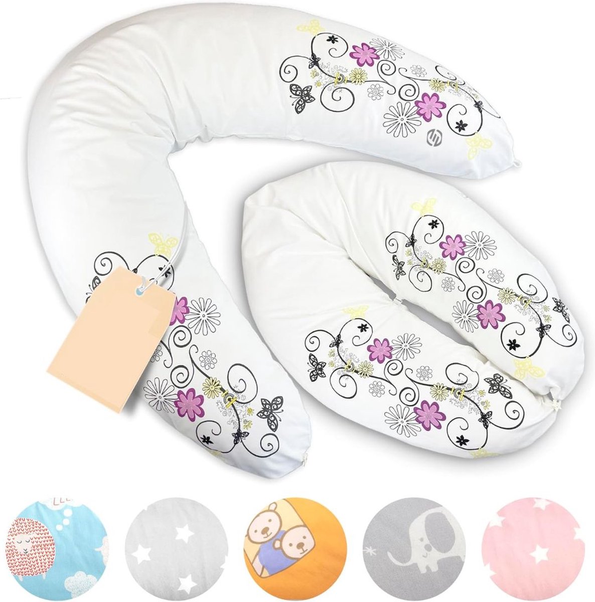 Goedkoopste Equivera Zijslaapkussen Volwassenen - Zijslaapkussen - Lichaamskussen Zijslaper - Zijslaap Kussen Volwassenen - Zwangerschapskussen - Voedingskussen - Borstvoedingskussen - Body Pillow - Voor een comfortabele nachtrust!