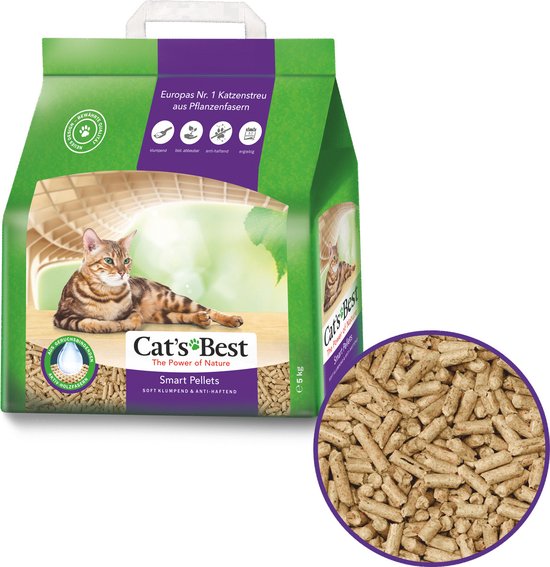 Cat's Best Smart Pallets - Litière pour chat - 10 l