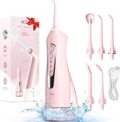 Bol.com Draadloze Monddouche met 300 ml Waterreservoir - Oplaadbare tandenreiniger voor Reisgebruik aanbieding