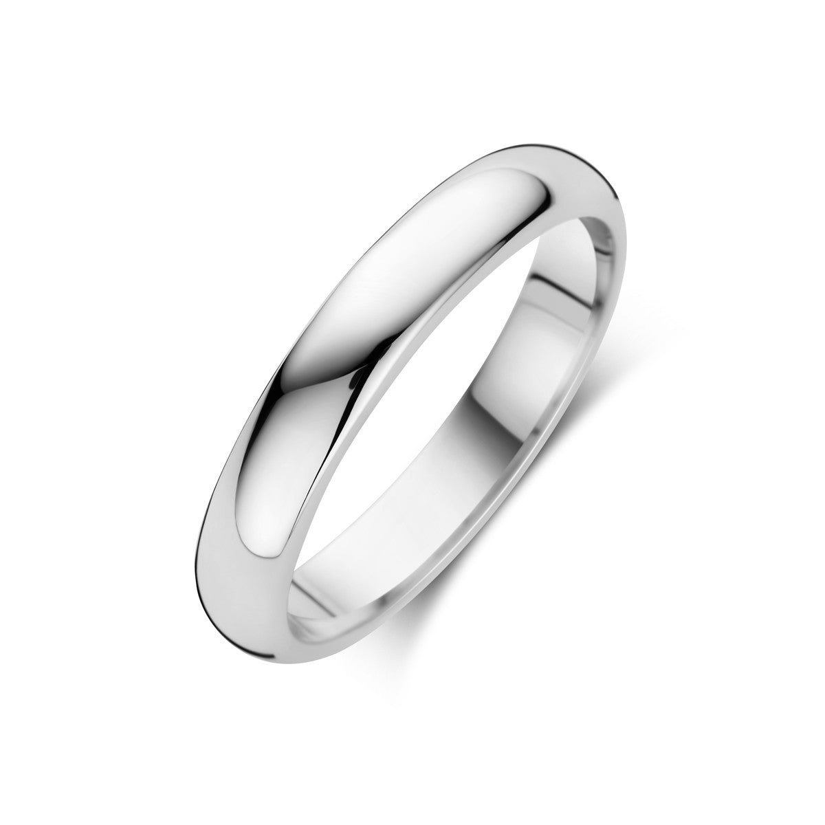 Gerhodineerd Zilver Ring 3,5 Mm 1339943
