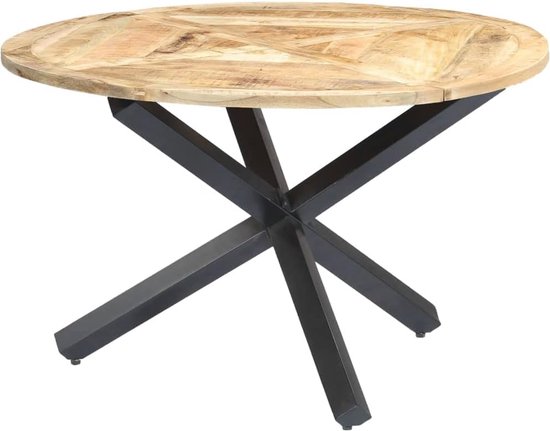 Judith ronde eettafel 160 cm - Gerecycled grenen - €1095.99
