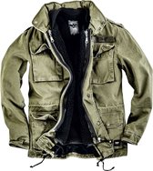 Black Premium by EMP Olijfgroen jack met binnenjack - Heren - L