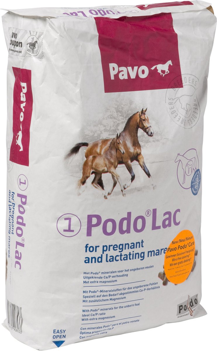 Pavo Podo Lac - Paardenvoer - 20 kg