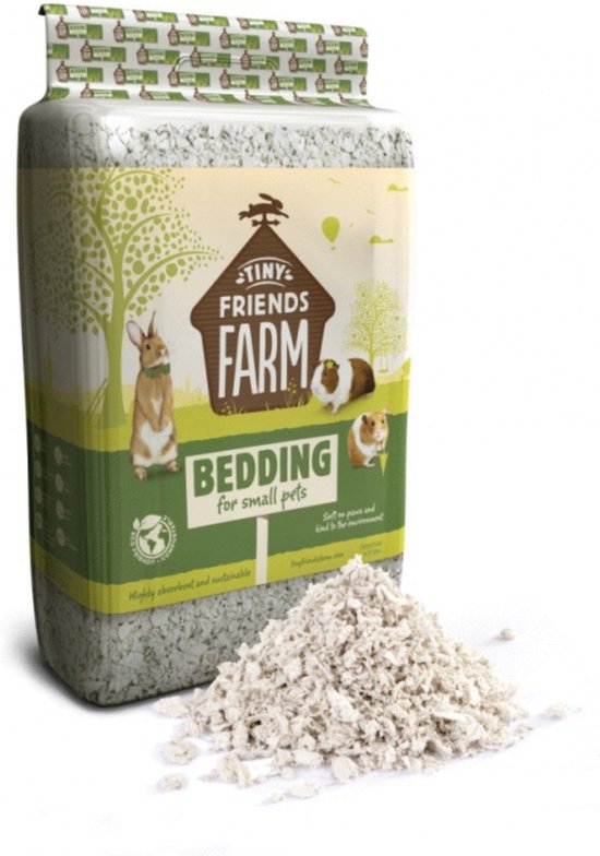 Tiny friends farm bodembedekker stro 15 liter
