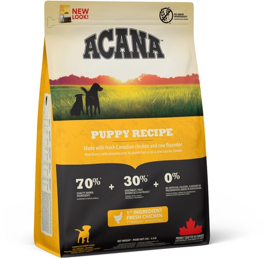Acana Heritage Puppy & Junior Kip&Kalkoen - Hondenvoer - 2 kg