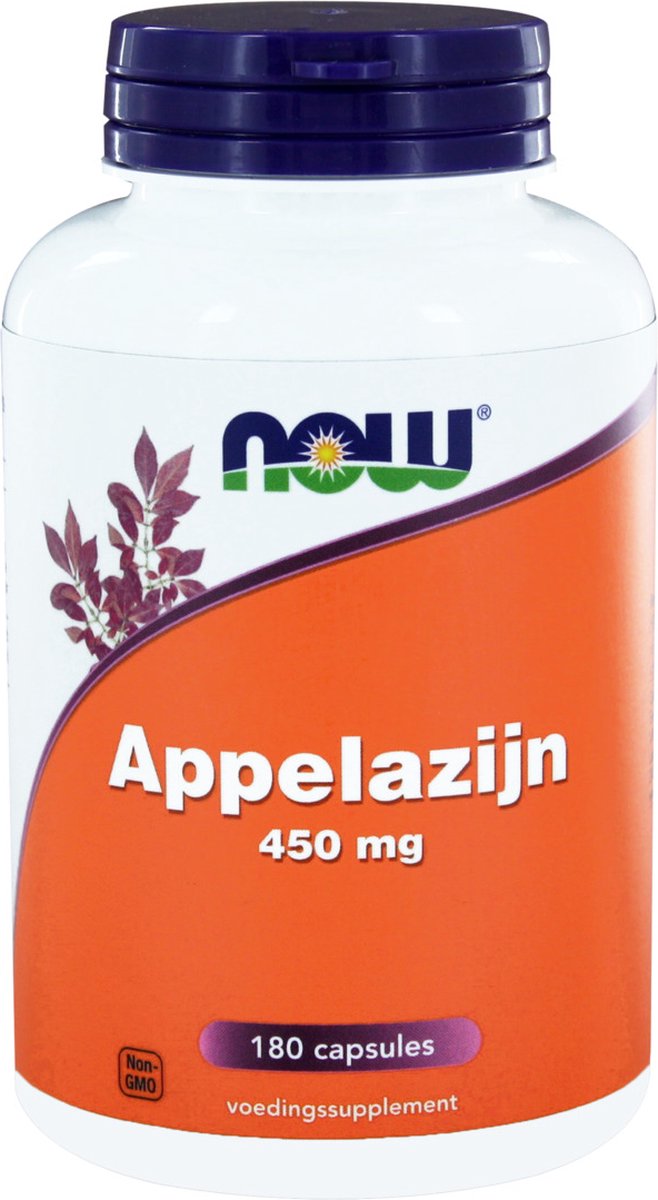 Goedkoopste Appelazijn 450 mg (180 caps) - NOW Foods