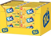 TUC Crackers Original - 24 x 100g - Voor de Borrel - Zoutjes - Crackers - Snack - Lekker bij de Film