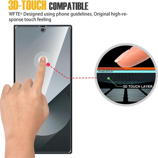 Protecteur d'écran Adapté pour : Samsung Galaxy Z Fold 6 - Protecteur d'écran 2x - verre - protéger - verre de protection - ZT Accessoires