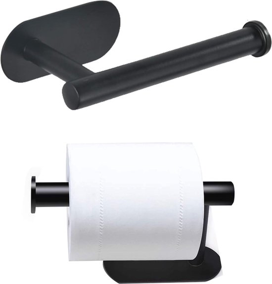 Wc Rolhouder Inbouw Zwart Toiletrolhouder Ingebouwd Modern Design