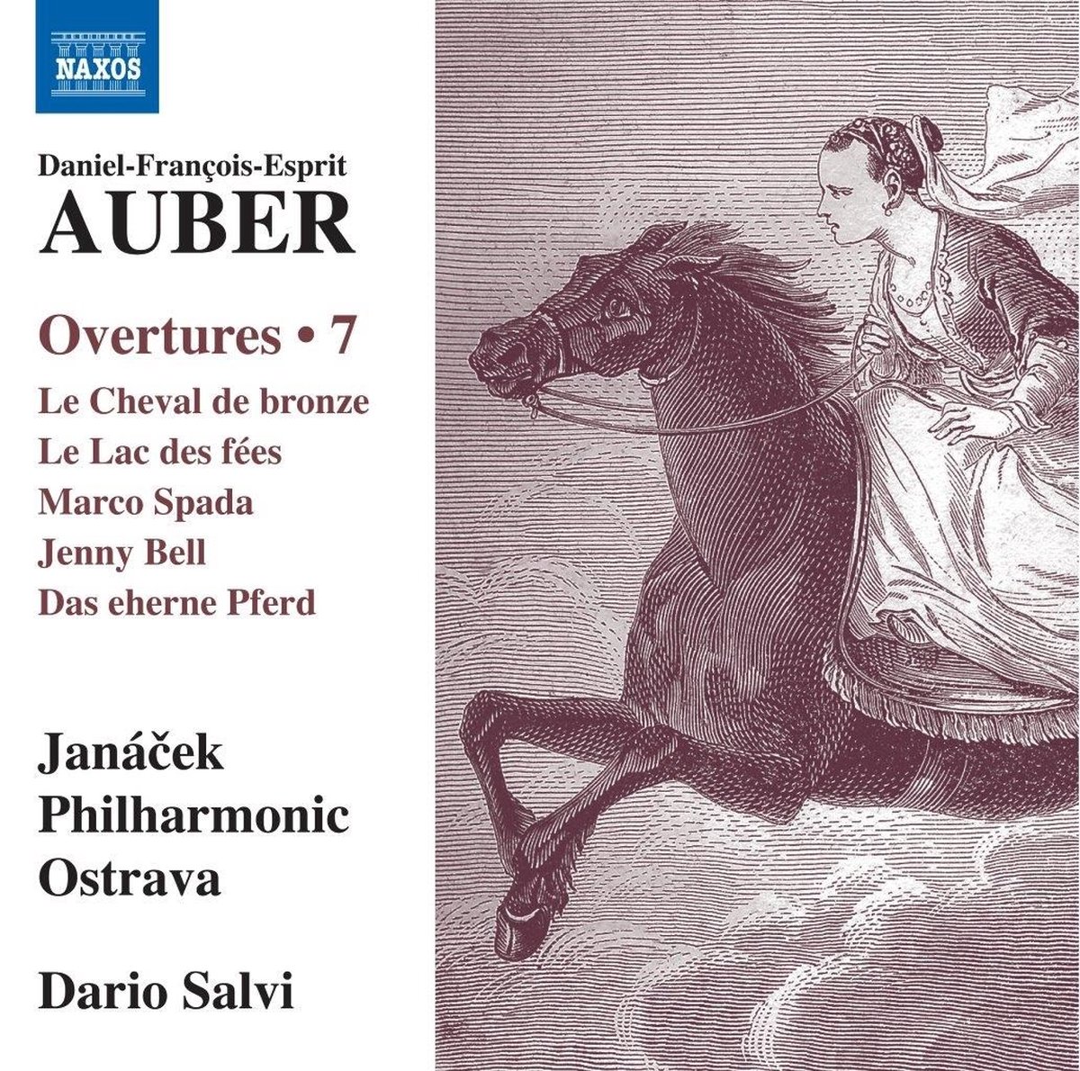 Janacek Philharmonic Ostrava, Dario Salvi - Auber: Overtures, Vol. 7 (CD)