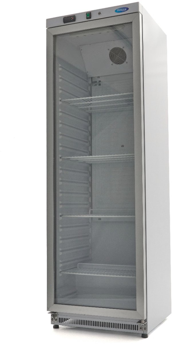 Koelkast - 400 L - Wit - met Glazen Deur