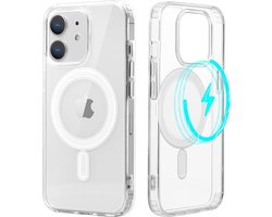 iphone 16 Plus Hoesje Magnetisch met HaloLock Ring , Transparant cover Geschikt voor iPhone 16 Plus - Doorzichtig