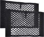 Kofferbak Organizer Netten met Klittenband - Set van 2 voor Auto - 40 x 25 cm