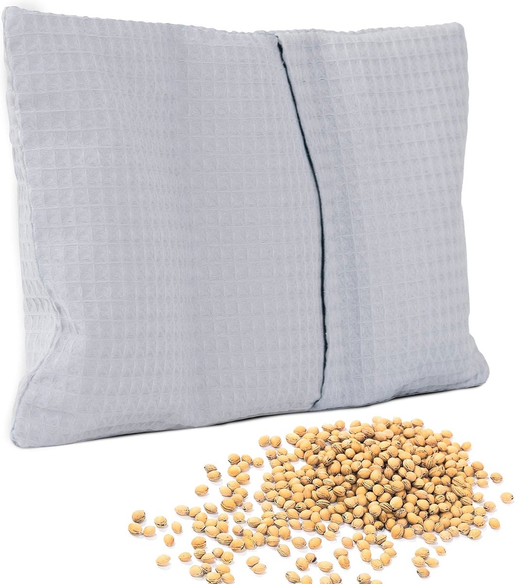 Kersenpitkussen 20 x 30 cm - Warmtekussen en Koelkussen voor Volwassenen en Kinderen