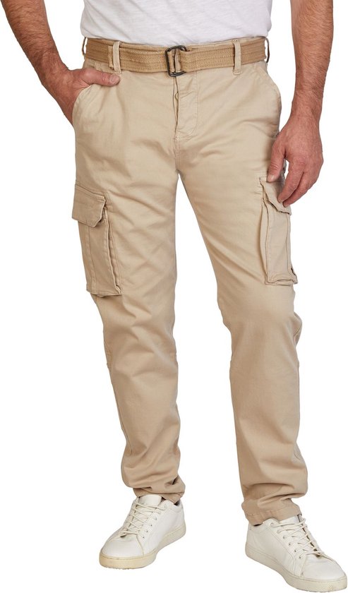 DENIMFY DFBo Korte broek voor heren, stretch, korte broek met riem, regular fit, zomer, denim, effen, blauw, zwart, grijs, 31, 32, 33, 34, 36, 38, 40, 42, 44, 46, 34