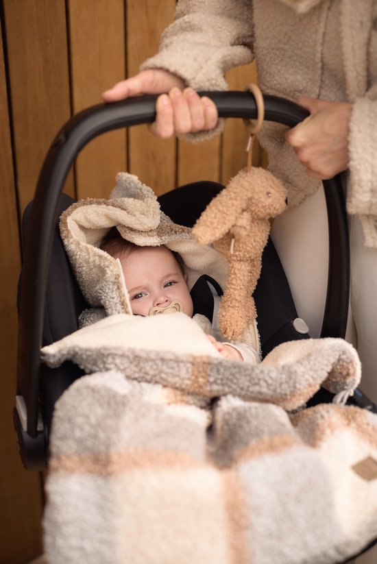 Jollein - Baby Wagenhanger - Bunny Riverside - Kinderwagen Accessoire van Jollein — afbeelding 4