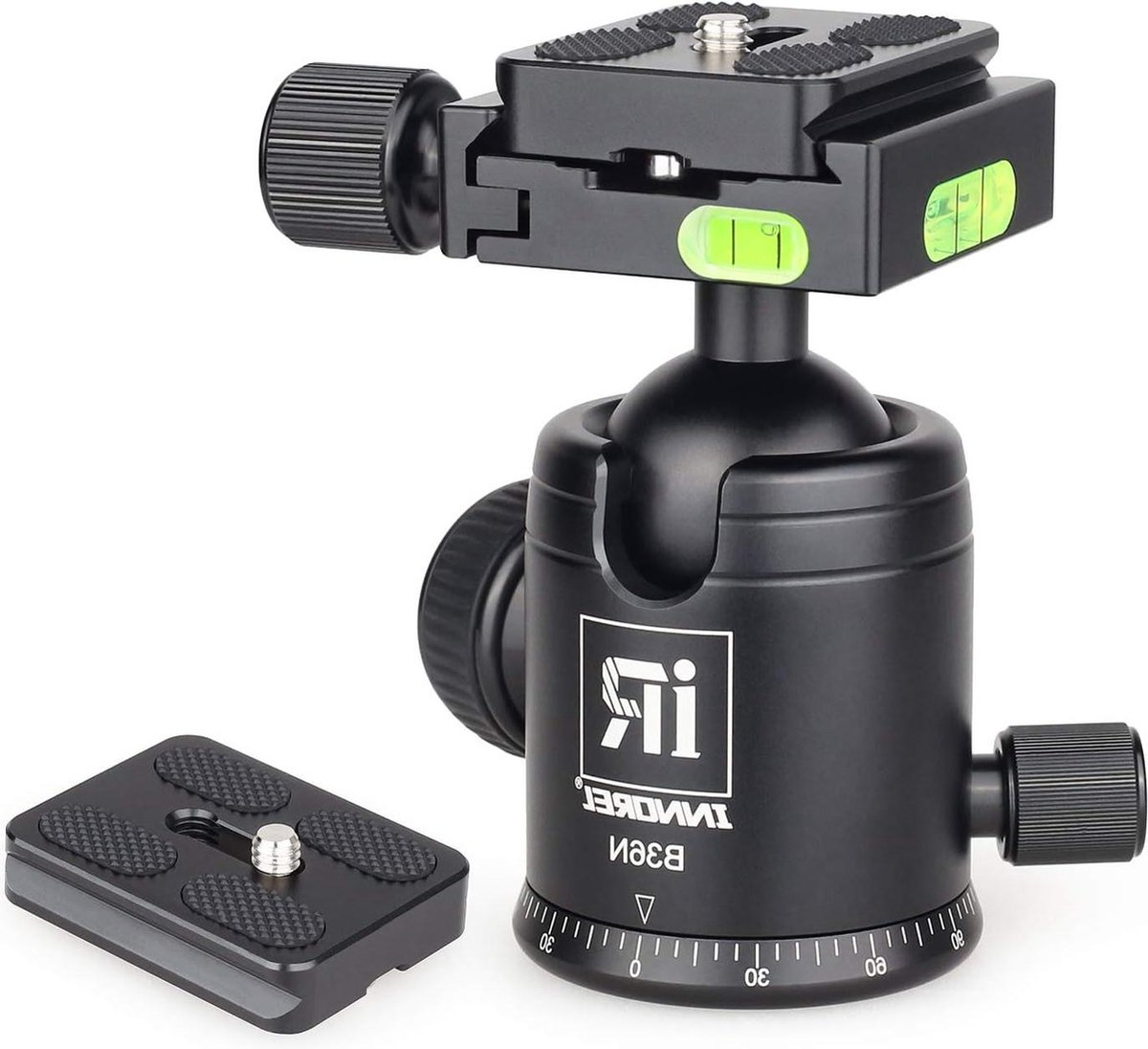 Statief Bal Hoofd Camera - 360 Graden Panorama Ballhead - DSLR Camera Camcorder Statief Monopod Slider - Max Load 33lb 20 kg
