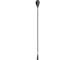 Viski Barspoon - roestvrijstaal - gunmetal - 40cm