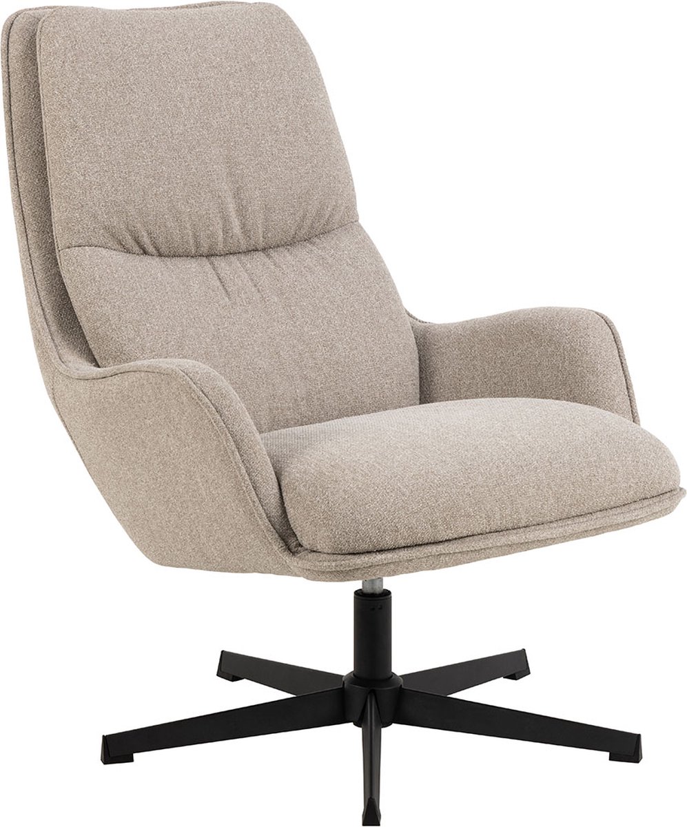 Giga Living Fauteuil Borson - Stof - 72x84x93cm -Beige