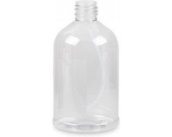Fles 500 ml PET transparant 28/410