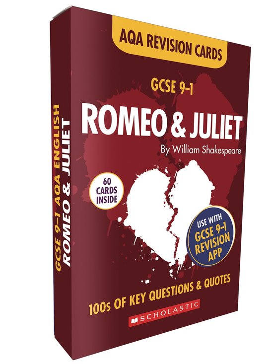 GCSE Grades 9-1 Revision Cards- Romeo and Juliet AQA English Literature ...