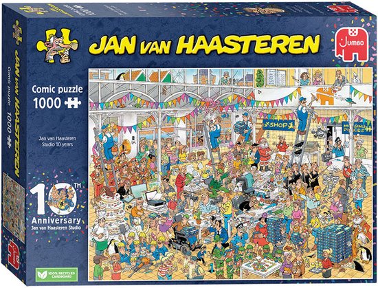 Jan Van Haasteren Studio 10 Jaar